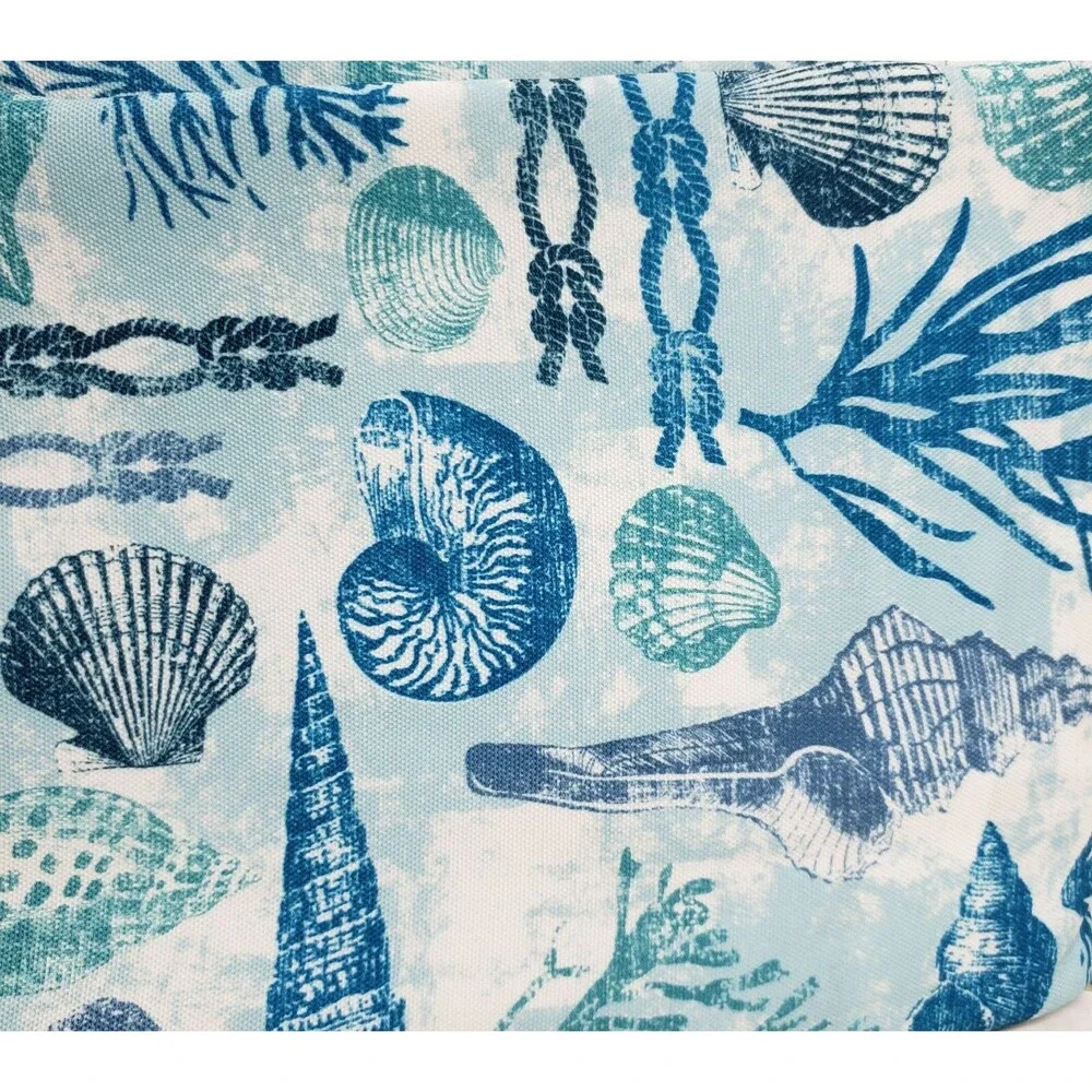 Printed Fabric Tablecloth w/Zipper & Umbrella Hole,60